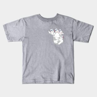 Marshmallow guy army Kids T-Shirt